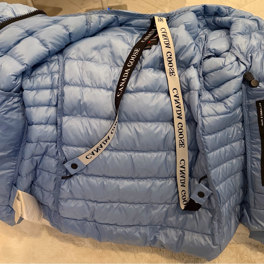 Canada Goose Sky Blue Puffer Jacket - Picture 11 of 11